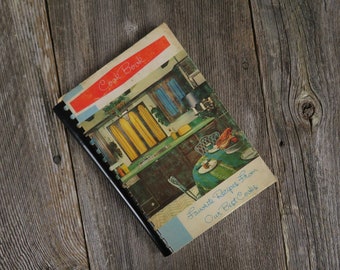 vintage California Cookbook Fortuna Assembly of God Church Women Missionary 1968