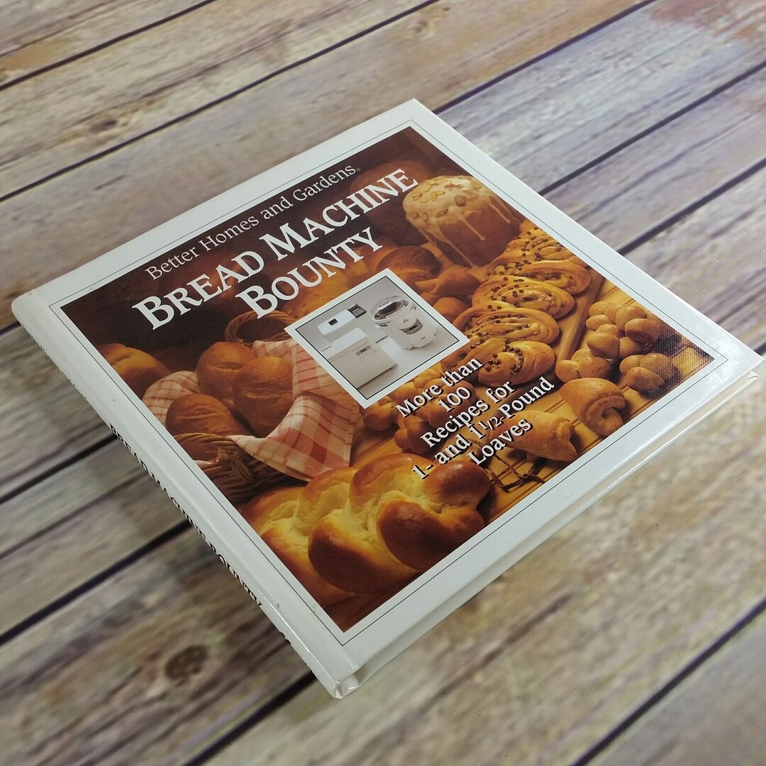 Vintage Cookbook Bread Machine Bounty Bread Recipes Spiral Bound