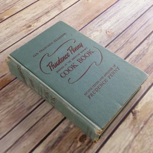 Vintage Cookbook Prudence Penny Binding of the American Woman 1953 San Francisco Examiner Hardcover Thumb Index