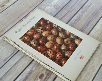 Vtg Russian Cookbook Recipes Russian Cooking Life Books Foods of the World 1969 Spiral Bound Russian Food Recipes