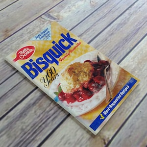 Vintage Bisquick Familia Favoritos Recetas Libro de Cocina Folleto Folleto 1991 Favoritos de la Familia Tapa blanda