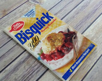 Vintage Bisquick Family Favorites Recipes Cookbook Pamphlet Booklet 1991 Family Favorites Paperback