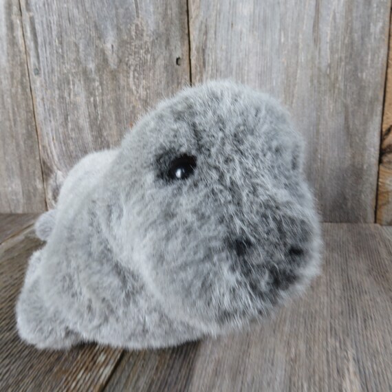gray seal stuffed animal
