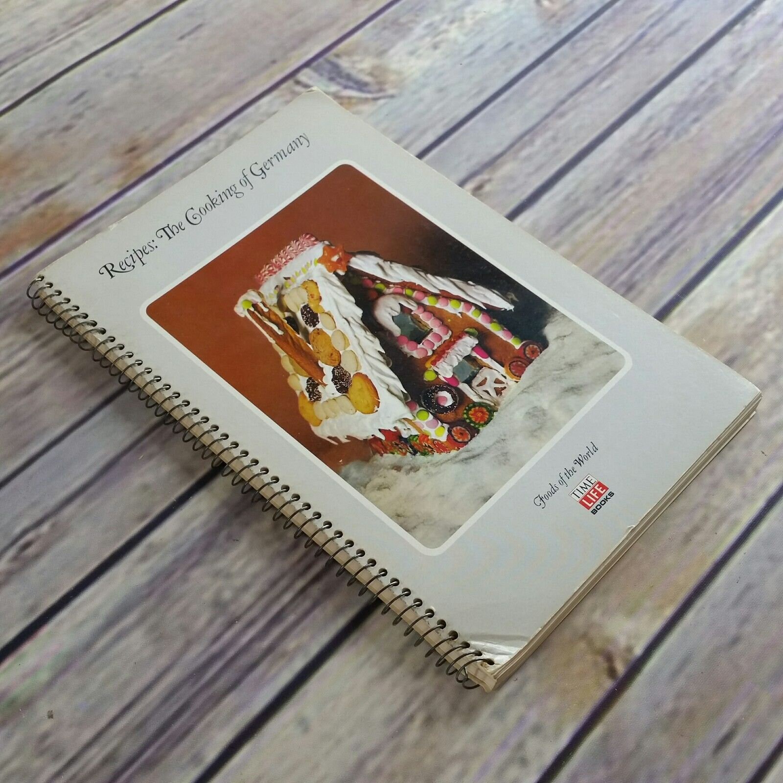 Vtg German Cookbook Recipes The Cooking of Germany Time Life Books Foods of the World 1969 Spiral Bound German Food Recipes