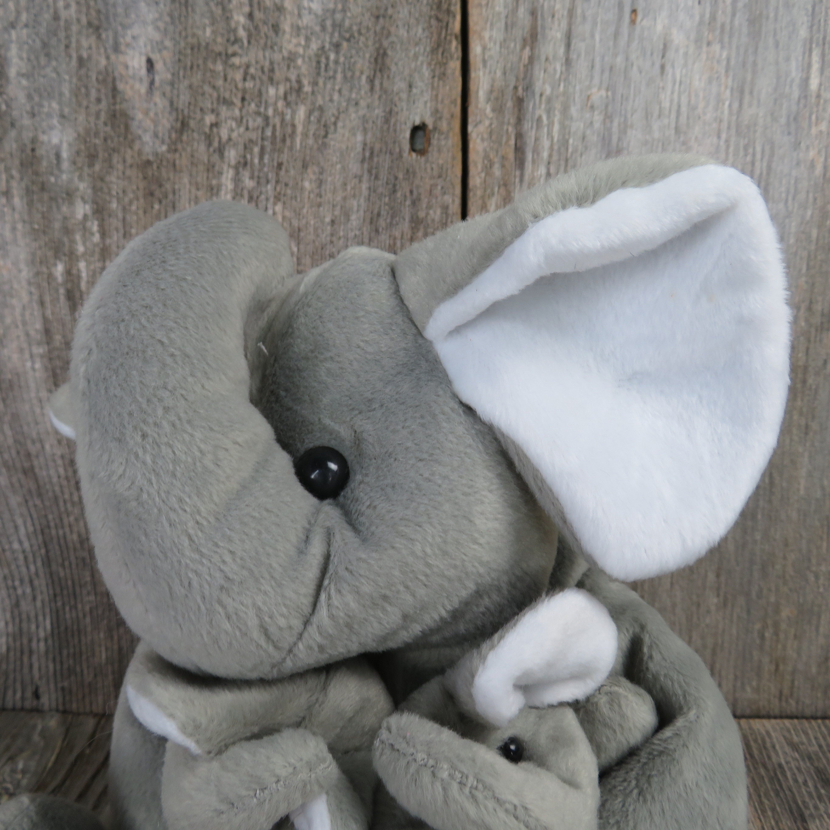 Vintage Elephant Mom and Me Plush Kellytoy Stuffed Animal Baby ...