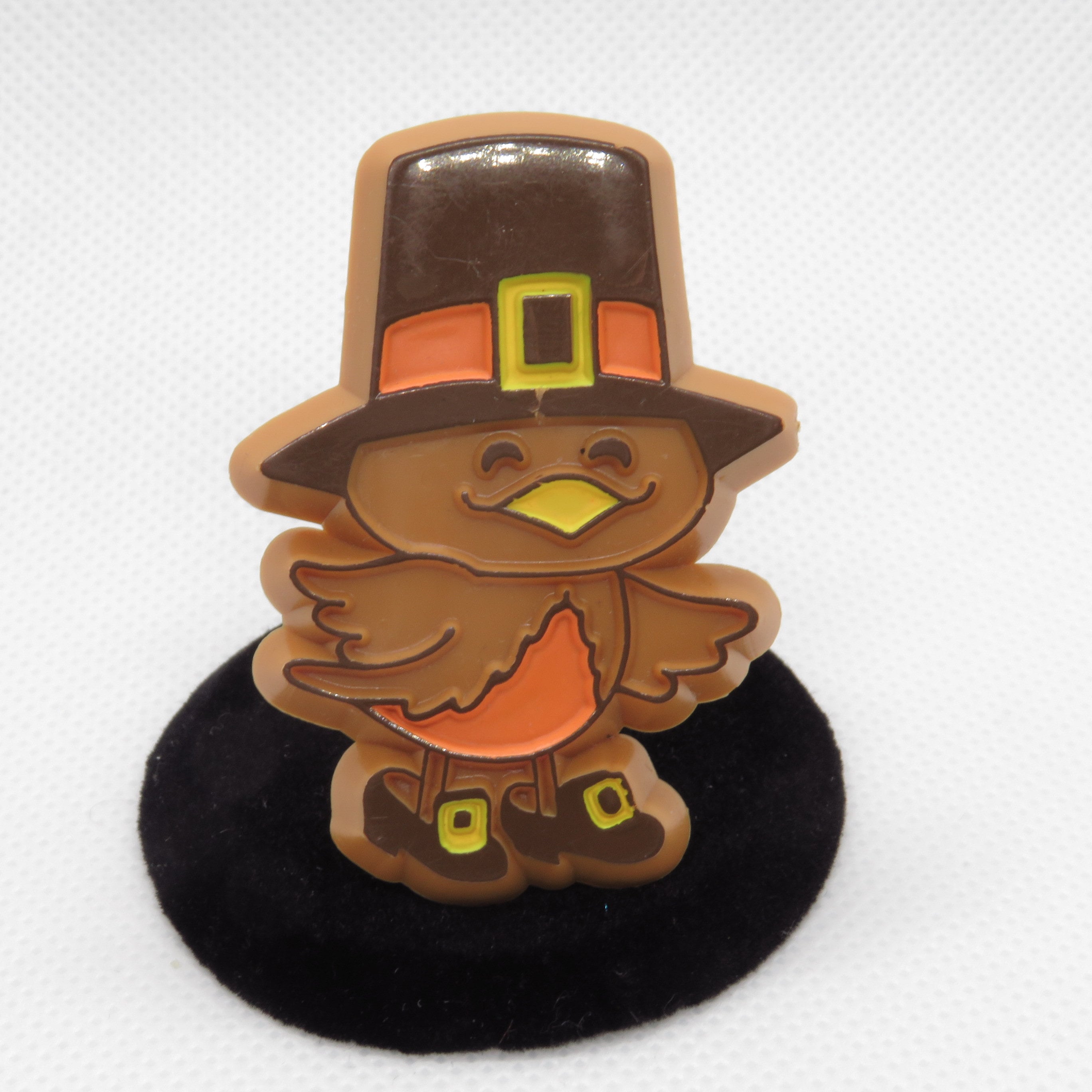 Pilgrim Bird Pin Brooch Vintage Thanksgiving Hallmark Plastic Etsy