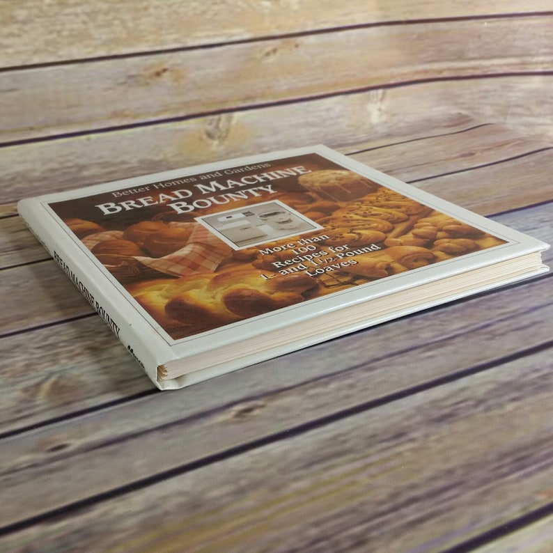 Vintage Cookbook Bread Machine Bounty Bread Recipes Spiral Etsy