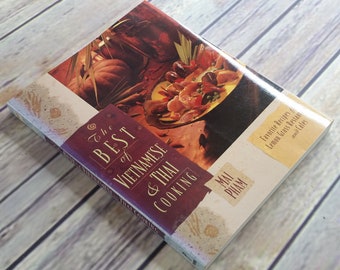 Vtg Cookbook Vietnamese and Thai Cooking Best of  Recipes 1995 Paperback Nicole Mai Pham Favorite Recipes from Lemon Grass Restaurant Cafes