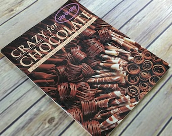 Vintage Cookbook Crazy for Chocolate Recipes Step by Step 2000 Bay Books Cakes Biscuits Desserts Petits Fours Paperback