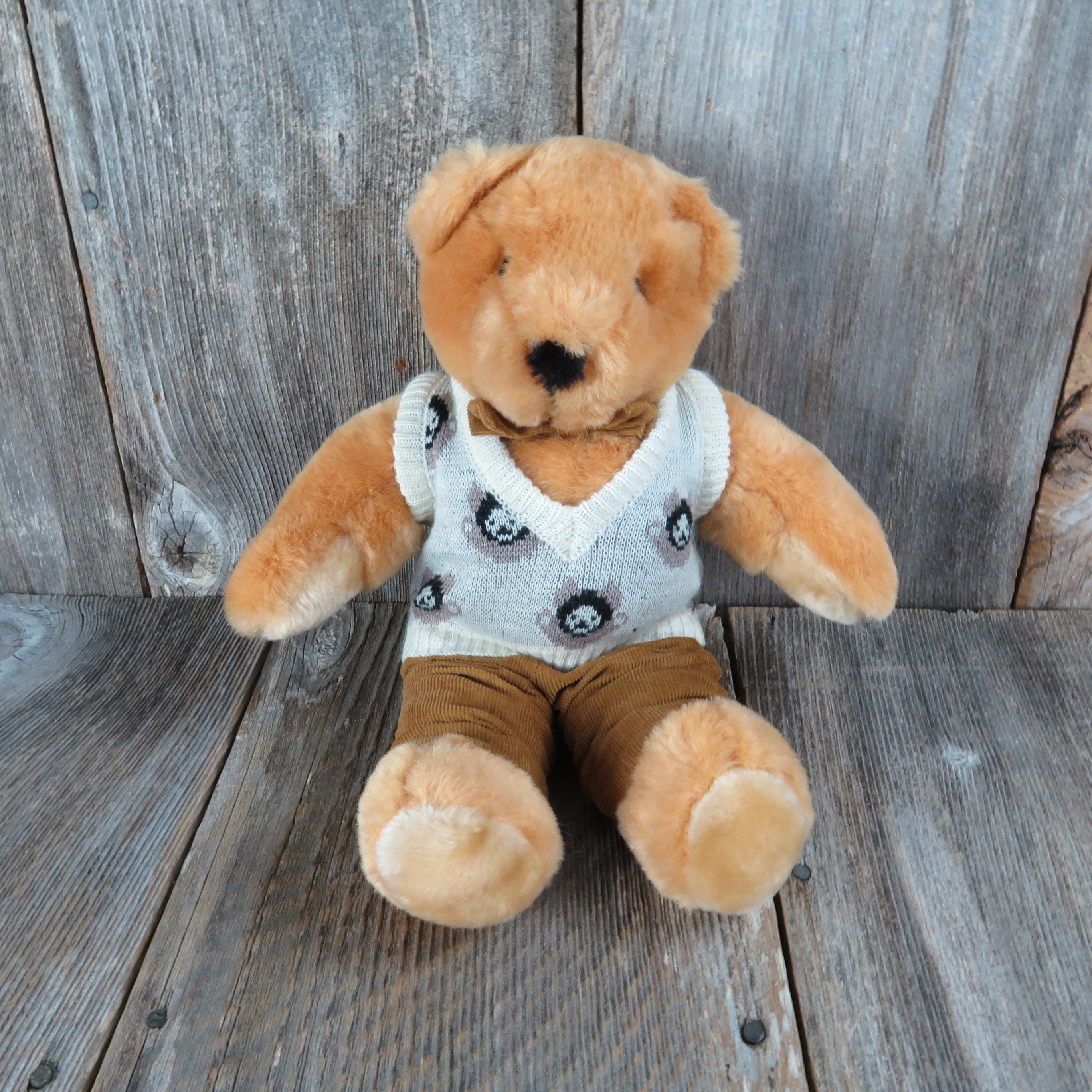 Honey Bear Stuffed Animal Tan Colored Teddy Bear by Gund 1979 Collecto – At  Grandma's Table