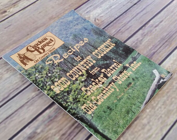 Vintage Cracker Barrel Cookbook Recipes Good Country Cookin' 1979