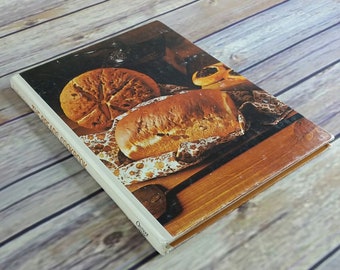 Vintage Cookbook Breads Cook Book Recipes 1977 Southern Living Hardcover Yeast Breads Quick Breads Shortcut Breads with Mixes