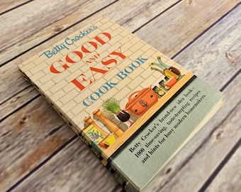 Vintage Betty Crocker Kochbuch Good and Easy 1954 Rezepte Spiralbindung Hardcover