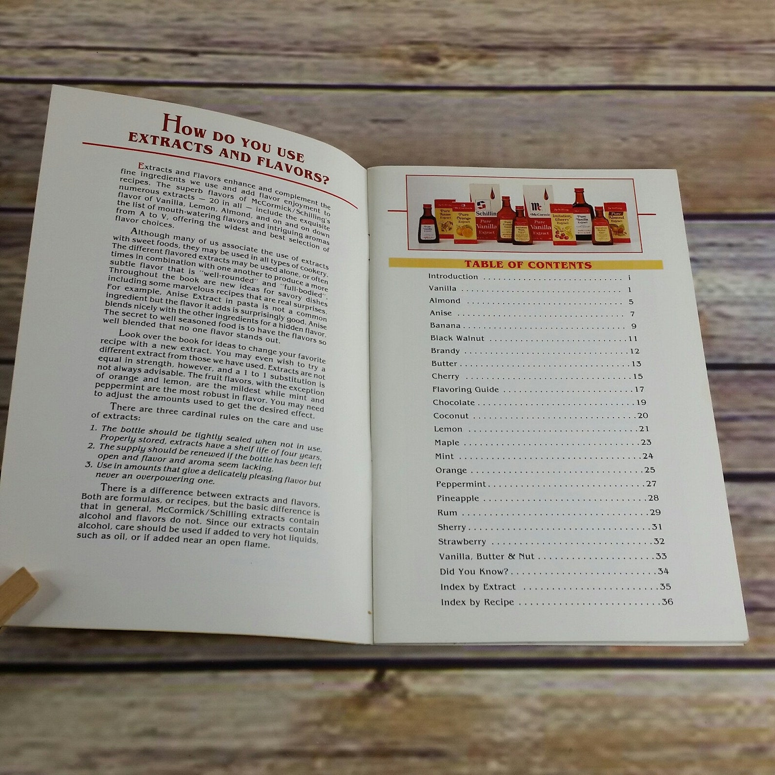 Vintage Cookbook McCormick Schilling Extracts Recipes Add A Etsy