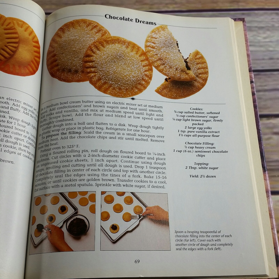 Vintage Cookbook Mrs Fields Cookie Book 100 Recipes Hardcover Etsy