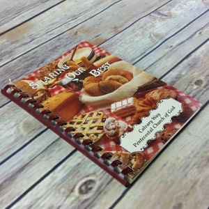 Vintage California Cookbook Sharing Our Best Calvary Way Pentecostal Church 1996