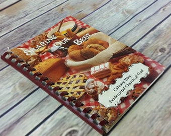 Vintage California Cookbook Sharing Our Best Calvary Way Pentecostal Church 1996
