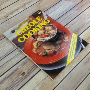 Vintage Cookbook Creole Cooking Recipes Johna Blinn 1989 Paperback Book