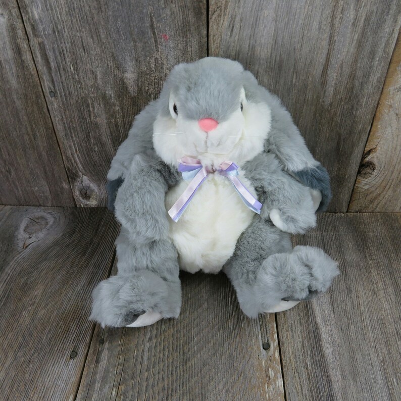 vintage stuffed easter bunny