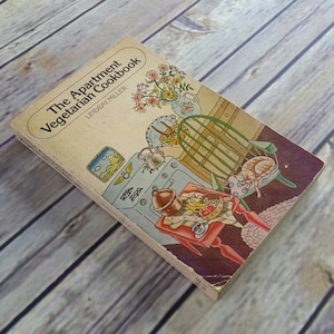 Vintage Vegetarian Cookbook The Apartment Vegetarian Cookbook 1978 Paperback