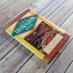 Vintage Cookbook The Thanksgiving Book Recipes 1995 Tapa dura Jerome Agel Jason Shulman Lore Tales Poems Oraciones
