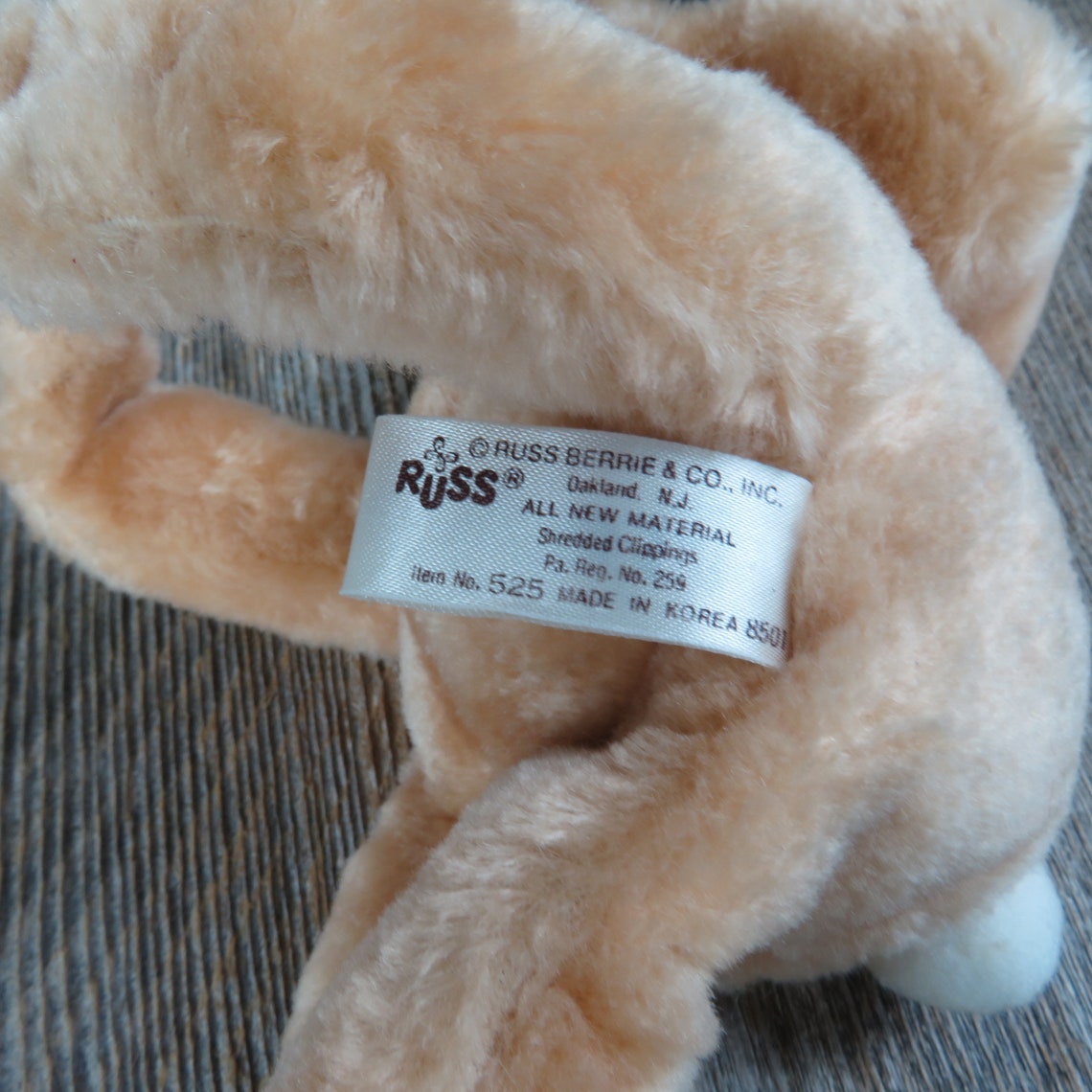 Vintage Long Leg Bunny Rabbit Plush Freddie Russ Tuck Legs Stuffed ...