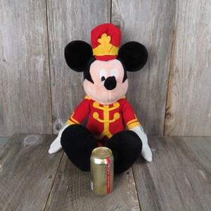 Mickey Mouse Drum Major Plush Disney Macy's Parade Singing Marching Band Uniform Leader Large Stuffed Animal image 2
