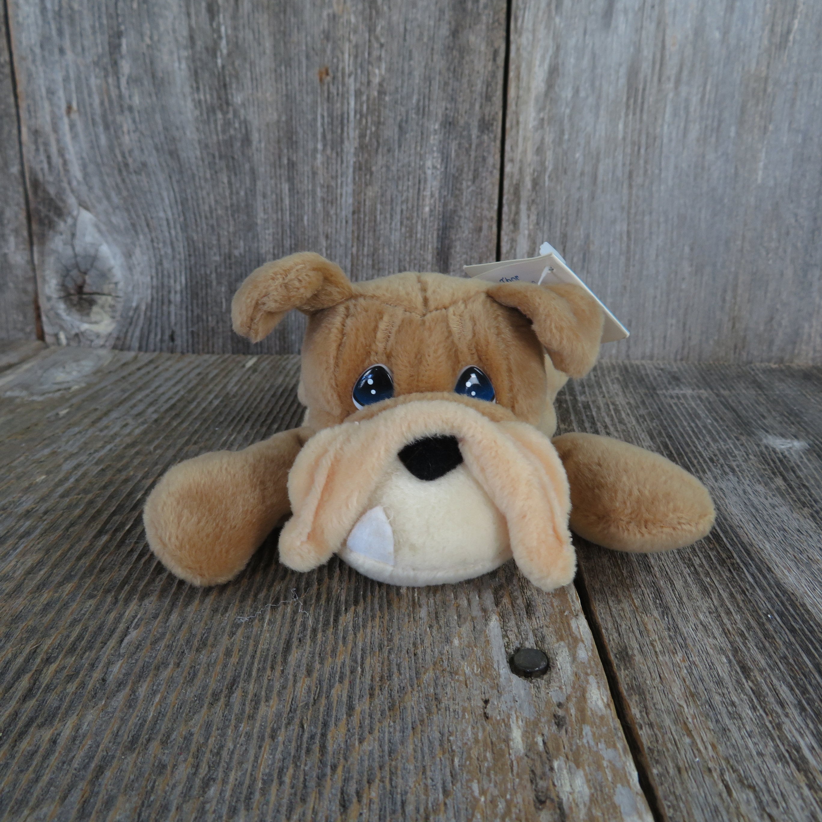 Vintage Bulldog Precious Moments Plush Dog Puppy Bean Bag Thor Etsy