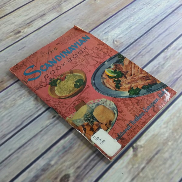 Vintage Cookbook Culinary Arts Institute Scandinavian Recipes 1955 De Proft