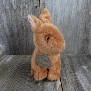 Bunny Rabbit Plush Russ Yomiko Brown Life Like Stuffed Animal Baby Sad Eyes Easter Bunny Gift
