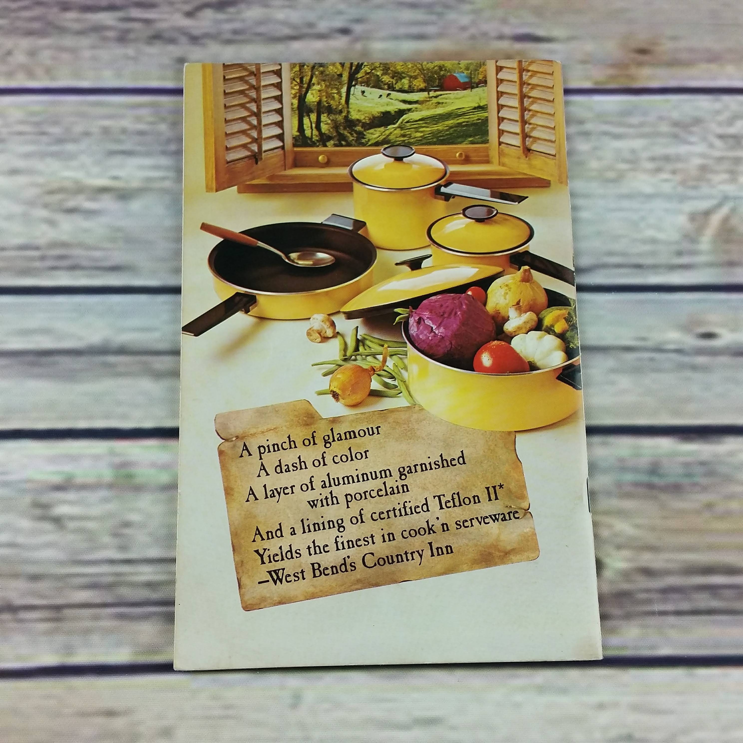 Vintage Cookbook West Bend Recipe Instructions Country Inn Etsy