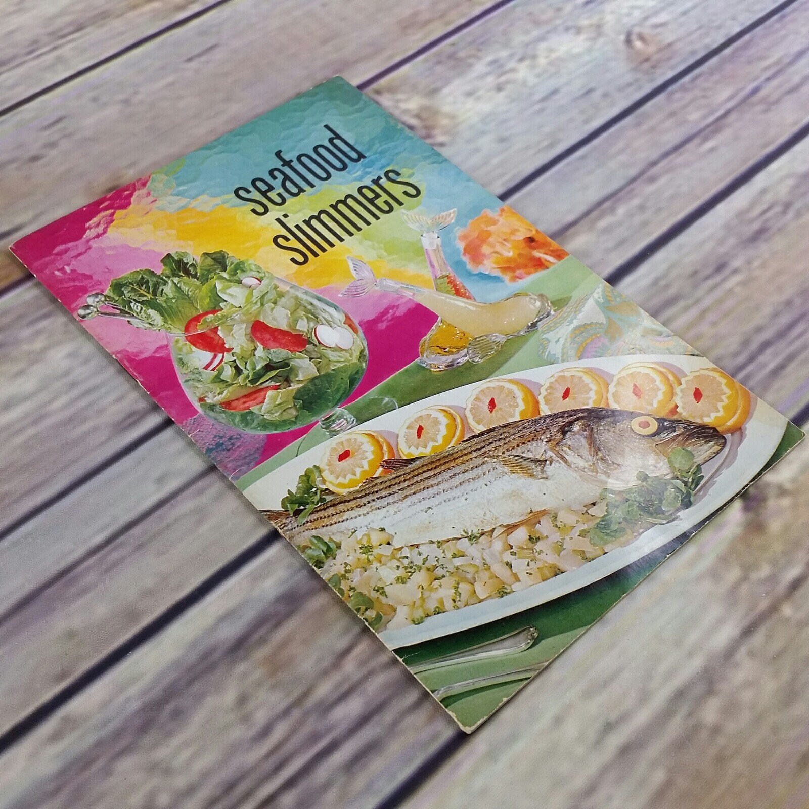 ヴィンテージシーフードクックブックシーフードスリマーズレシピ1966年