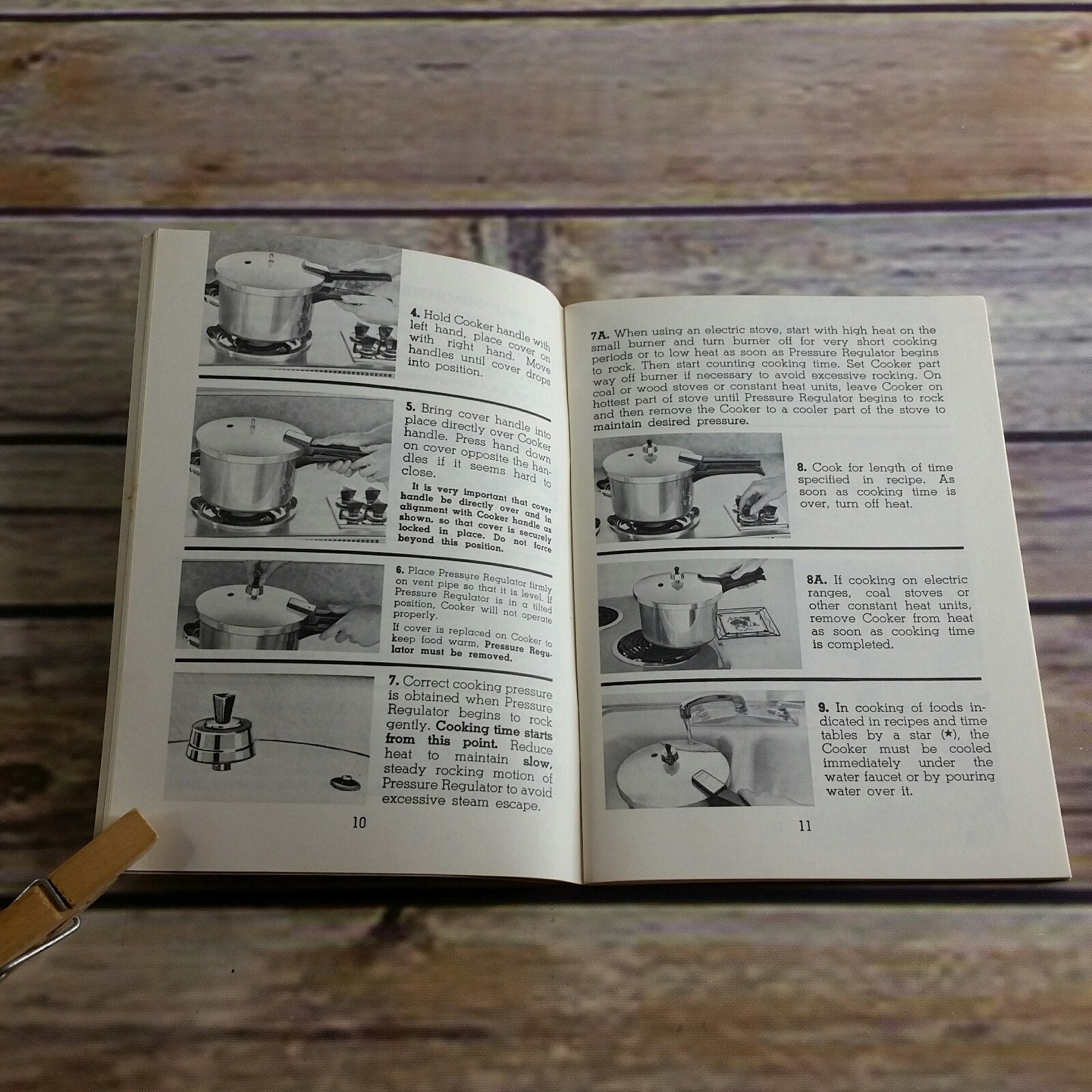 Vintage Cookbook Presto Pressure Cooker Instructions Recipes Etsy
