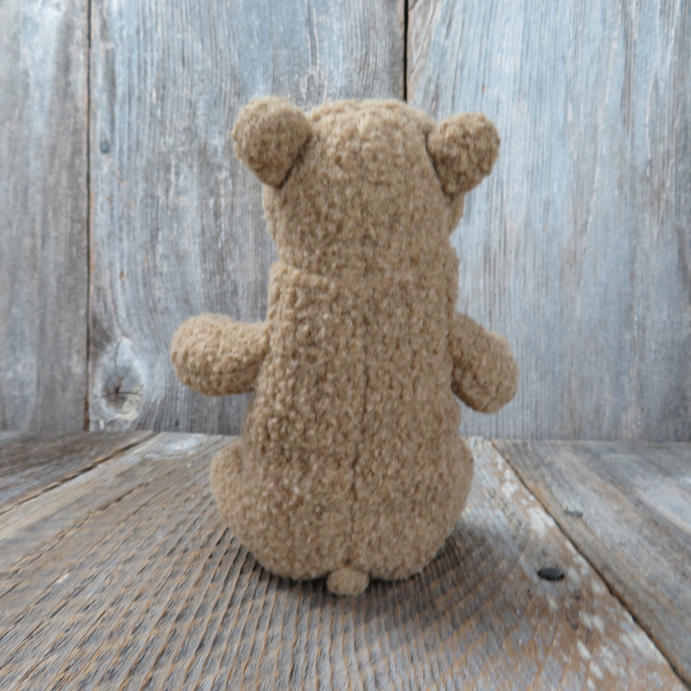 Teddy Bear Plush POCO Gund Brown Sitting Realistic Stuffed Animal - Etsy