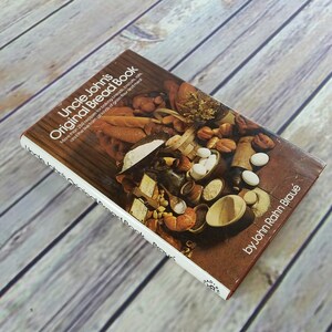 Vintage Cookbook Uncle Johns Original Bread Recipes 1965 Hardcover with Dust Jacket 250 Recipes John Rahn Braue Quick Breads Yeast Breads