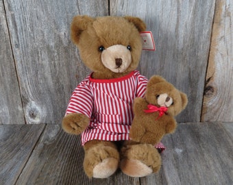 Musical Teddy Bear in Night Shirt Plush Schmid Stuffed Animal Rock