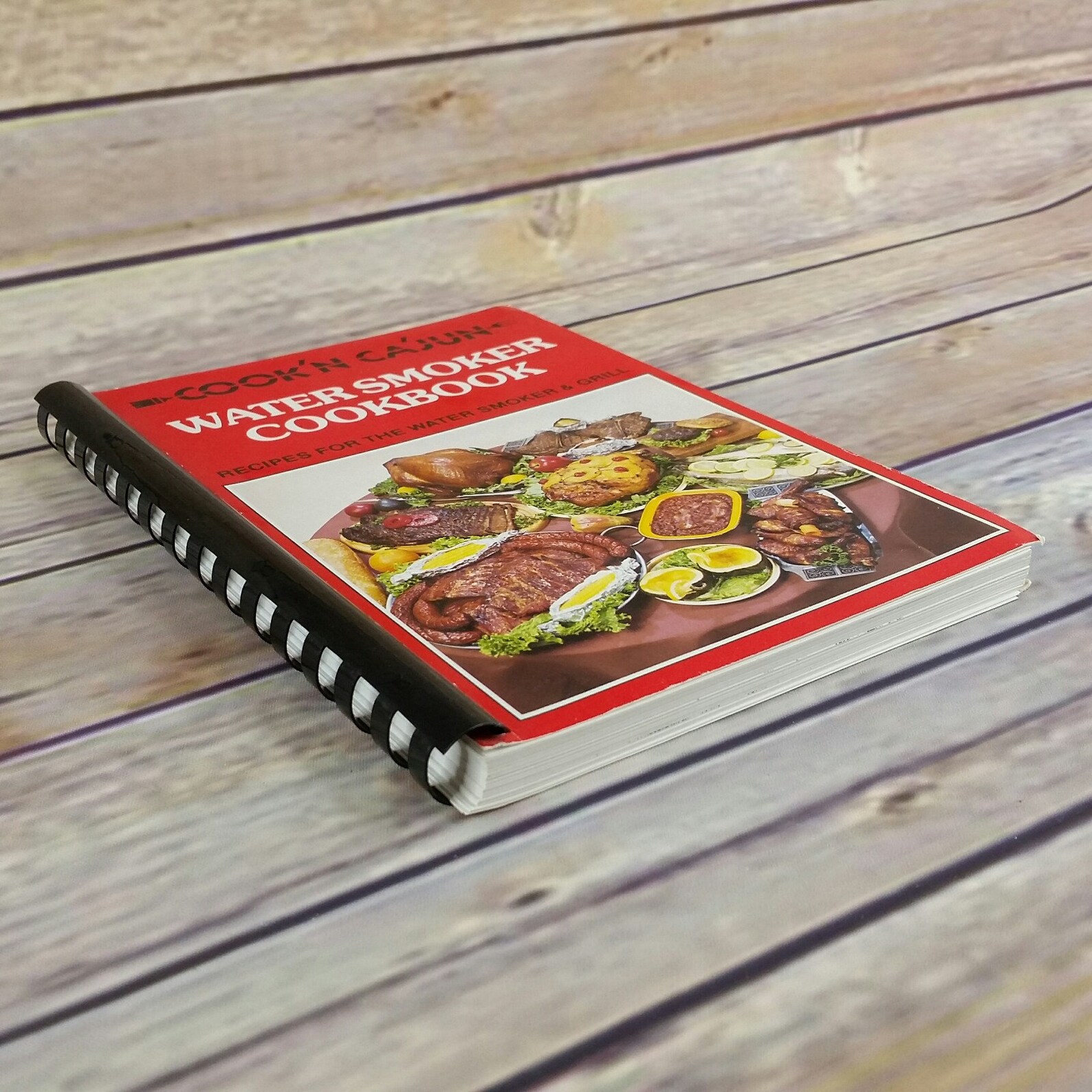 Vintage Cookbook Cookin Cajun Water Smoker Cookbook Recipes Etsy