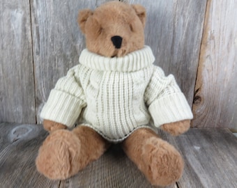 Vintage Brown Large Teddy Bear Plush North American Bear 