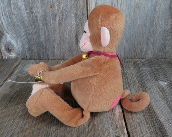 ヴィンテージ モンキー ぬいぐるみ プロミスリング ミカンガ セキグチ