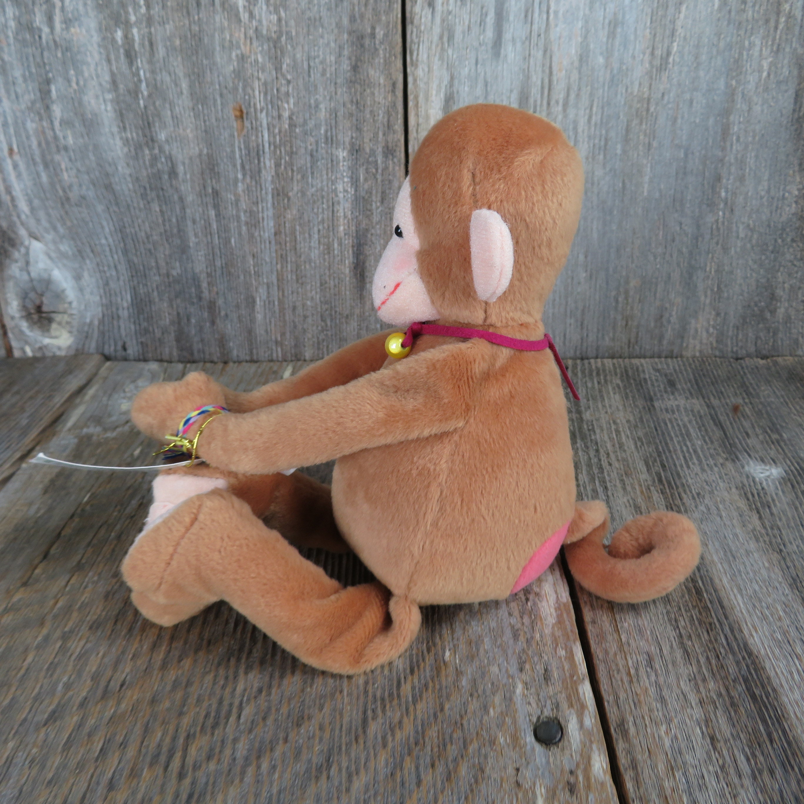 ヴィンテージ モンキー ぬいぐるみ プロミスリング ミカンガ セキグチ