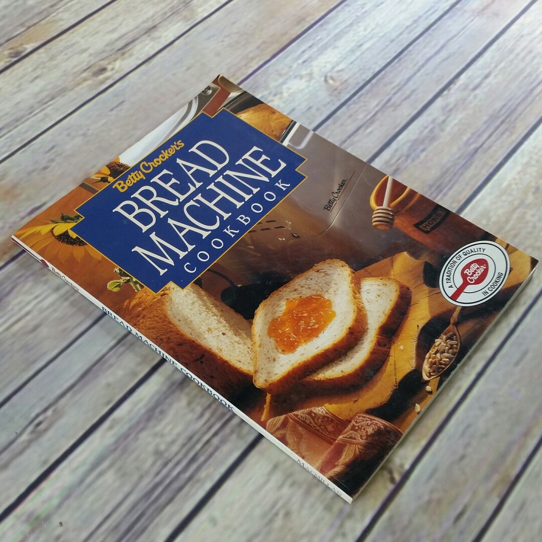 Libro de cocina vintage Betty Crocker Bread Machine 1995 Etsy España