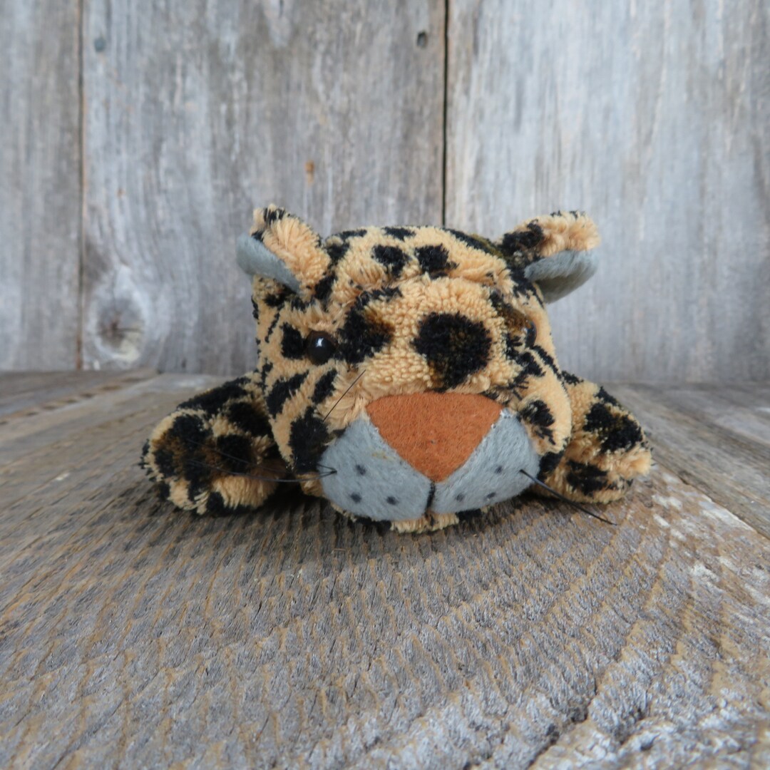 Vintage Cheetah Cub Plush Cat Kitten Cheetah Stuffed Animal King Plush 2002 Etsy