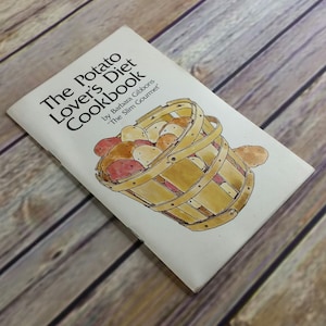 Vintage Cookbook The Potato Lovers Diet Cookbook Promo Booklet 1973 National Potato Board Paperback