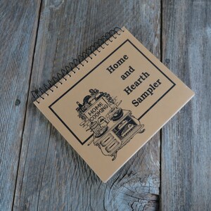 Vintage California Cookbook Rancho Cordova Community Home and Hearth Sampler Spiral Bound Paperback 1992
