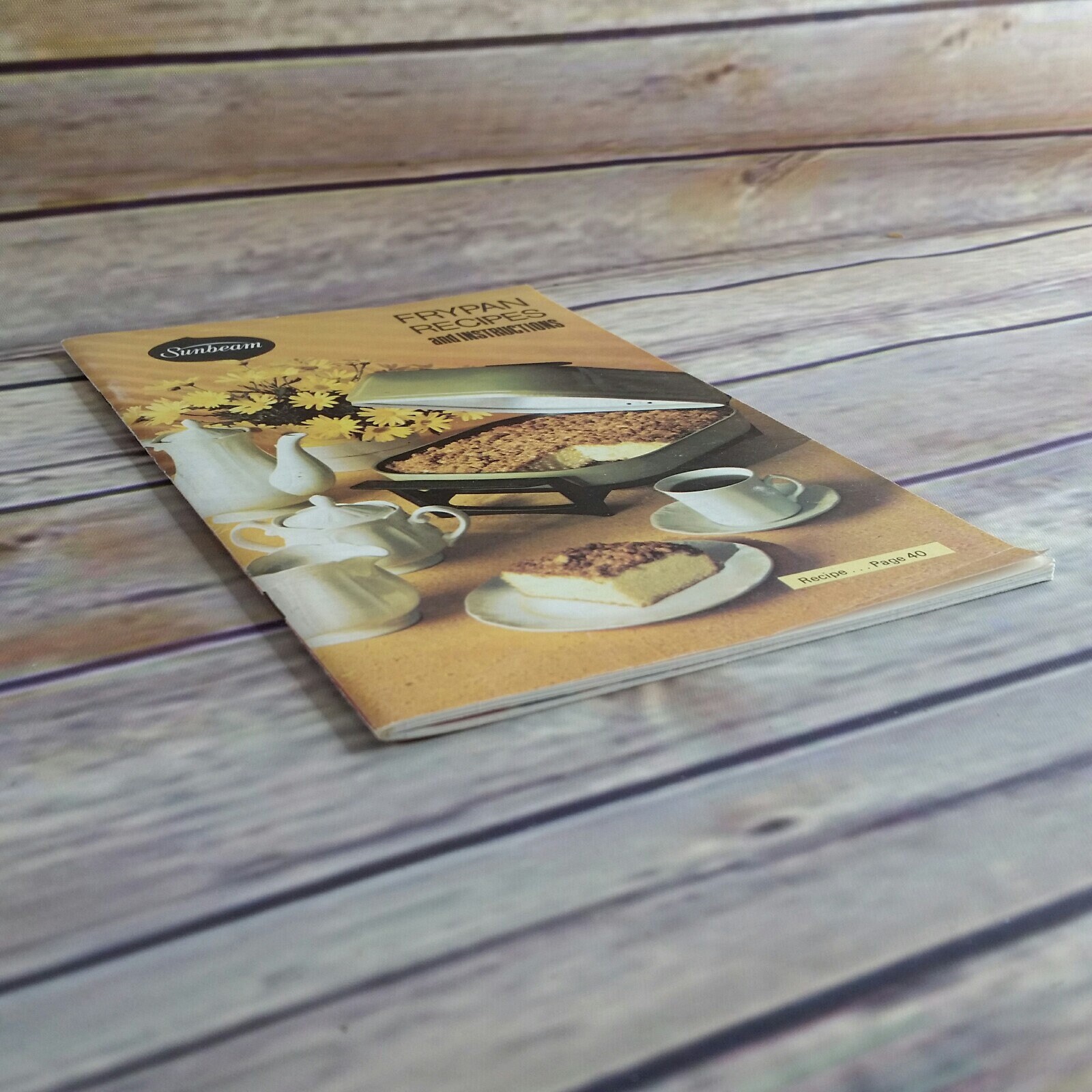 Sunbeam Frypan Vintage Cookbook Recipes and Instructions Etsy