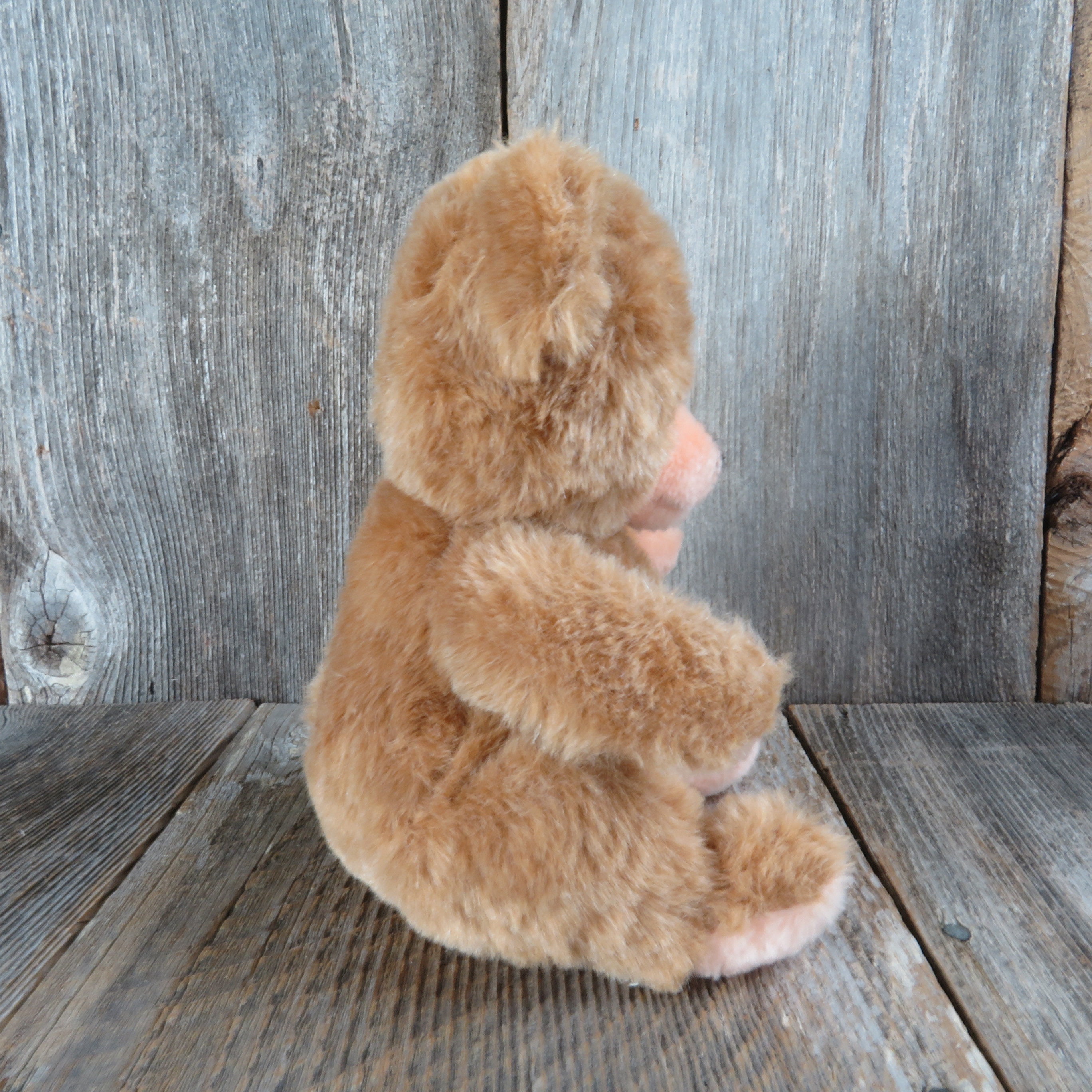 Vintage Teddy Bear Plush Theodore Roosevelt Brown Russ Stuffed Animal ...