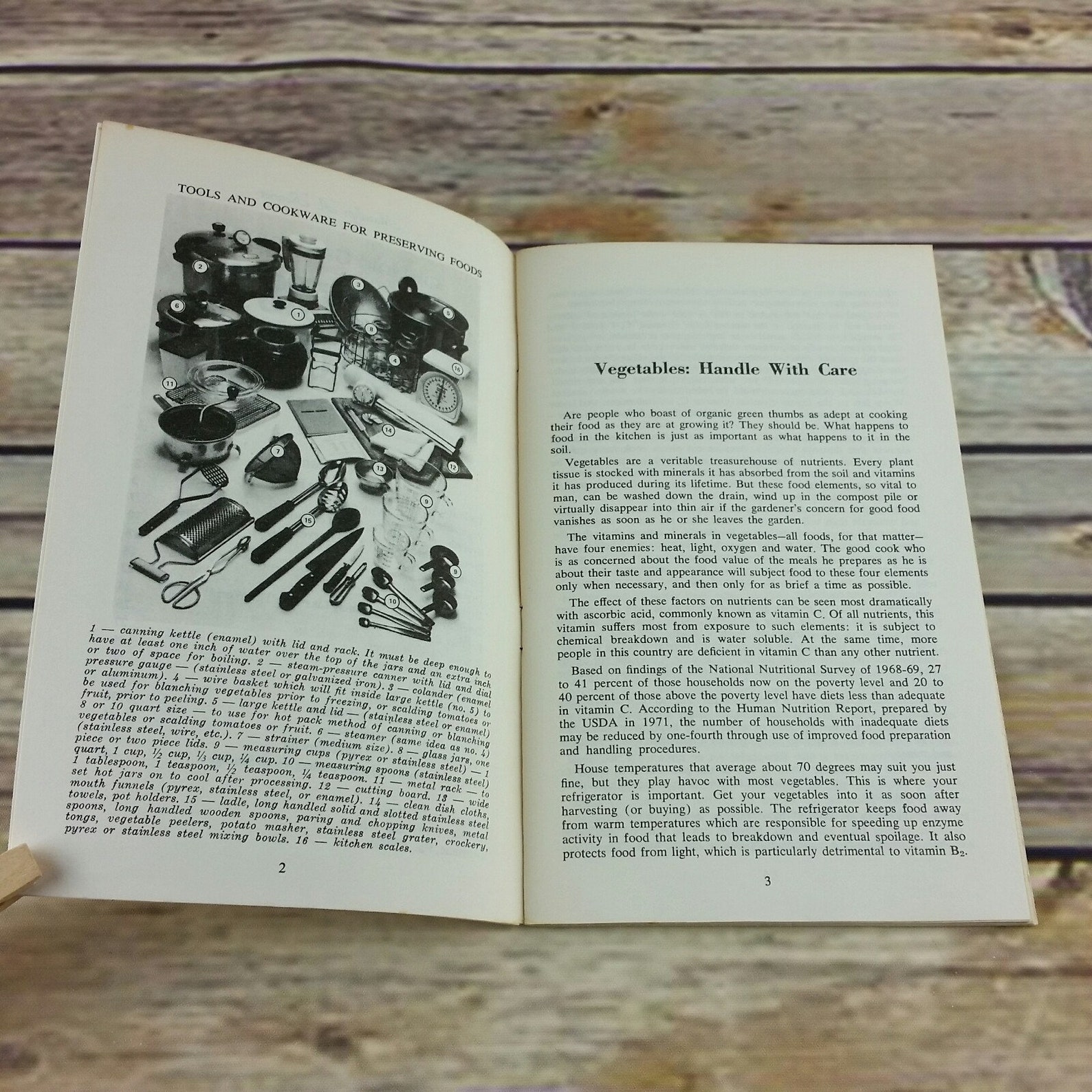 Vintage Cookbook Organic Gardening Harvest Book Rodale Press | Etsy