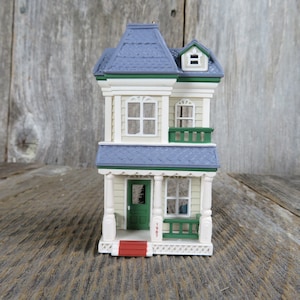 Casa Vintage En La Calle Principal Ornamento Miniatura Casas Nostálgicas Tiendas Hallmark Navidad 1987