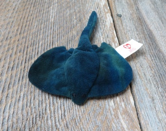 Vintage Sting The Ray Plush Sting Ray Ty Teenie Beanie Babies McDonald&#39;s 1999