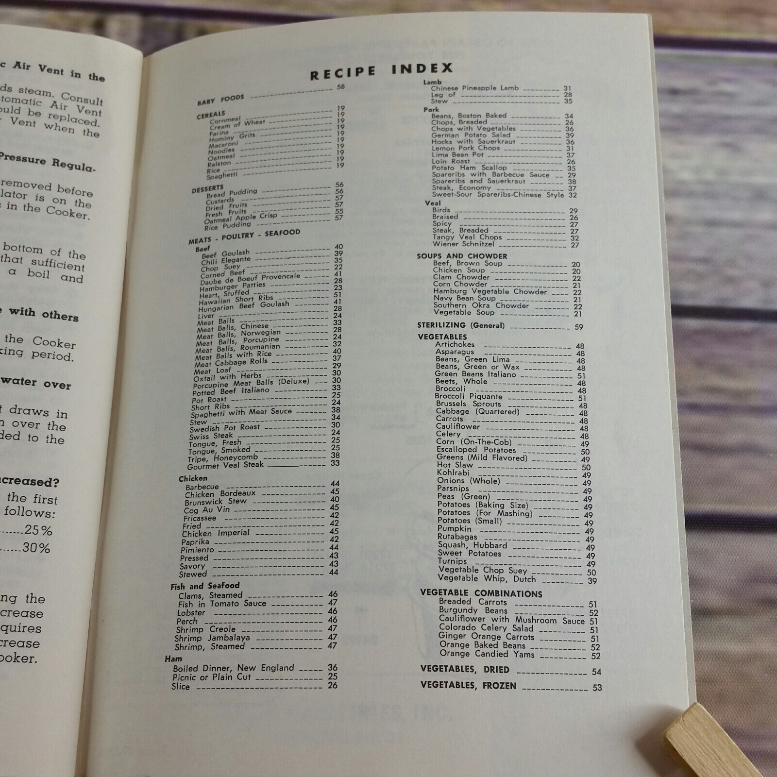 Vintage Cookbook Presto Pressure Cooker Instructions Recipes Etsy